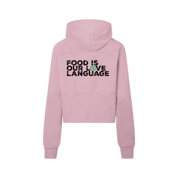 Cropped Half-Zip Hoodie - Image 2