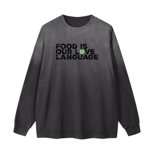 Gradient Vintage Washed Long Sleeve Tee - 270 GSM