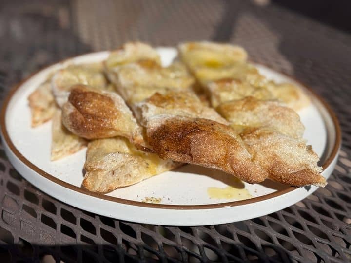 Quarter Focaccia at Vespa Healthy Italian Cafe in Sedona